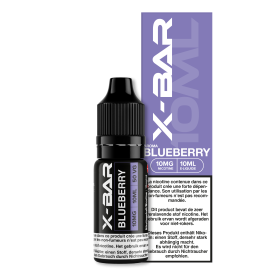 E-liquide X-bar BLUEBERRY 10 ml sel de nicotine E-liquide X-bar BLUEBERRY 10 ml sel de nicotine