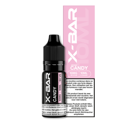 E-liquid X-bar 10ml Cotton Candy