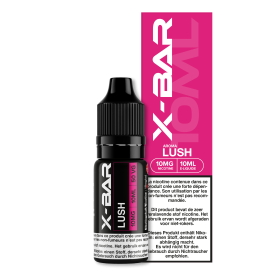 E-liquid X-bar Lush 10ml sel de nicotine E-liquid X-bar Lush 10ml sel de nicotine