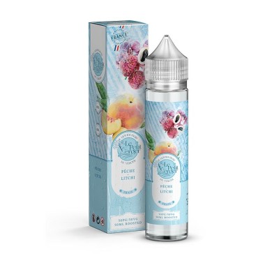 E-liquide Pêche - Litchi Frais 50 ml (PLF)