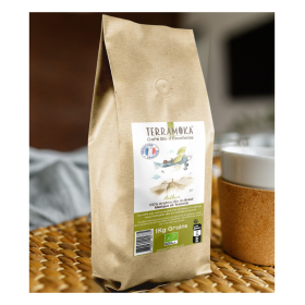 ARTHUR: Café Bio en Grains 1 Kg du Brésil, Mexique et Tanzanie - Intense et Engagé