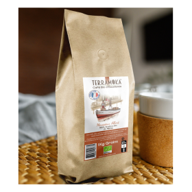 ALBERT: Café Bio en Grains 1 Kg du Pérou - Nuancé et Racé