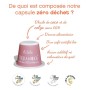Mlle ADELE: 60 capsules Nespresso® de Café Bio du Brésil et Mexique - Délicat et Fruité