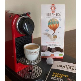 Mlle ADELE: 60 capsules Nespresso® de Café Bio du Brésil et Mexique - Délicat et Fruité