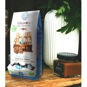 Mister NELSON: 60 capsules Nespresso® de Café bio Décaféiné du Pérou sans Solvant - Original et Elégant du Pérou