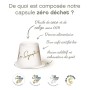 LA SIGNATURE: 60 capsules Nespresso® - Blend de cafés Bio, Equilibré, Persistant et Fruité- 100% Arabica d'Inde, Brésil, Mexique