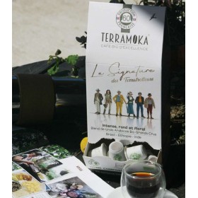 LA SIGNATURE: 60 capsules Nespresso® - Blend de cafés Bio, Equilibré, Persistant et Fruité- 100% Arabica d'Inde, Brésil, Mexique