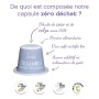 INES: 60 capsules Nespresso® de Café bio de Papouasie - Persistant et Engagé