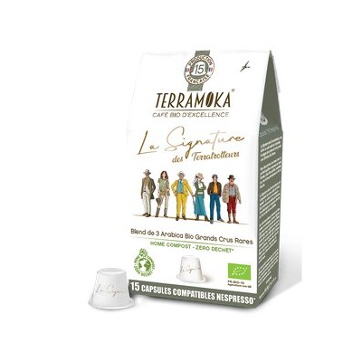 Signature capsules 15 Home Compost type Nespresso®