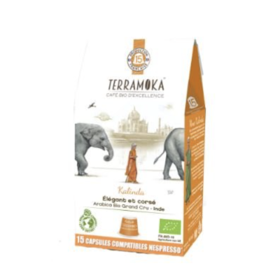 KALINDA X15 CAPSULES Home Compost type Nespresso®