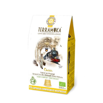 OSCAR X15 capsules Home Compost type Nespresso®