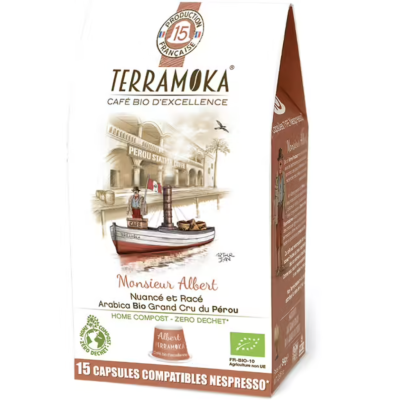 ALBERT X15 capsules Home Compost type Nespresso®